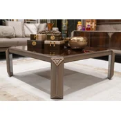 Casa Padrino luxury coffee table dark brown/gray/copper - Square living room table - Living room furniture - Luxury furniture - Luxury furnishings - Living room furnishings - Luxury quality