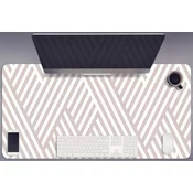 Decormat Podloga za pisalno mizo Broken pattern lines 90x45 cm