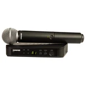 Shure BLX24/SM58 Ročni dinamični daljinski mikrofon - SHURE