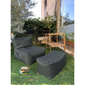 ATELIER DEL SOFA Lazy bag set XXL Sedir Grey