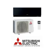 Klimatska naprava MITSUBISHI MSZ-EF35VGKB/MUZ-EF35VG črna + montaža na ključ z nosilnimi konzolami