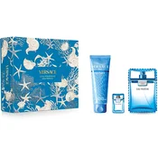 Versace Eau Fraîche Gift Set for Men Eau de Toilette 100 ml + Perfumed Shower Gel 150 ml + Eau de Toilette 5 ml