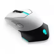 Dell Alienware Mouse Wired / Wireless Gaming - AW610M (Lunar Light)