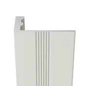 Lajsna L profil Voxort Ivory, alu, 10 mm, 2,7 m