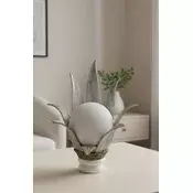 Bali - Rucni rad Lampa, Palmin list, Belo-Siva