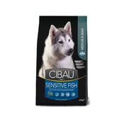 CIBAU Hrane za pse sklone alergijama srednjih i velikih rasa - riba i pirinac 2.5kg