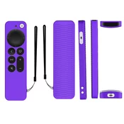 General APPLE TV 4K SIRI REMOTE 2021 silikonska zaščita - vijolična