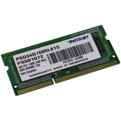 Ultrabook PATRIOT 4GB DDR3 1600MHz/SO-DIMM/CL11/PC3-12800