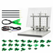 LED BDM FRAME Stainless Steel With 22pcs BDM Adapters ECU Chip Tuning Tool Metal LED BDM Full Sets For KESS KTAG Galletto FGTECH