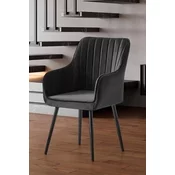 Hanah Home Set stolica Nova, 46x89x44 cm, 2 komada, Antracit