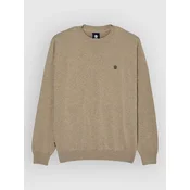 Element Icon Embroidery Sweater humus heather