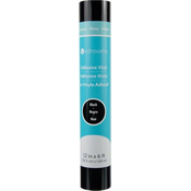 Silhouette Glossy Permanent Vinyl - 30,5 cm x 1,8 m - Black