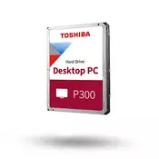 TOSHIBA P300 tvrdi disk (HDD), 4 TB, 8,89 cm, 128 MB, 5400 o/min (HDWD240UZSVA)