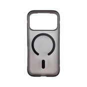 Silikonska MagSafe futrola Remix za iPhone 18 Pro / iPhone 17 Pro/ crna