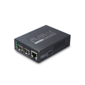 PLANET 1-Port 10/100/1000Base-T - 2-Port Gigabit SFP Switch/Redundant Media Converter (GT-1205A)