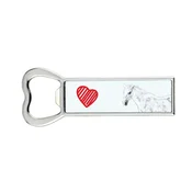 Artdog Lipicanec - odpirač za steklenice s konjem, personaliziran odpirač za hladilnik, unikatno darilo Art-Dog za moškega