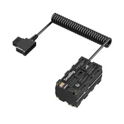 SmallRig D-Tap to Dual-Sided NP-F Dummy Battery Power Cable 4884