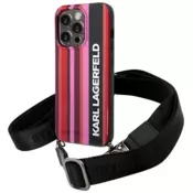 Karl Lagerfeld KLHCP14XSTSTP iPhone 14 Pro Max 6,7 hardcase pink Color Stripes Strap (KLHCP14XSTSTP)