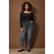 Trendyol Curve Ženska bluza Tbbaw26Af00112, Crna