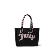 Juicy Couture Nakupovalna torba IRIS roza/črna/bela