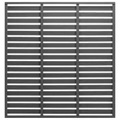 VIDAXL ograjni panel WPC (180x180cm), siv
