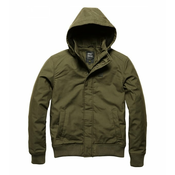 VINTAGE INDUSTRIES HUDSON JAKNA DARK OLIVE