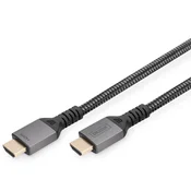 DIGITUS Kabl premijum HDMI na HDMI 2.1 8K 2m crni DB-330200-020-S OUTLET