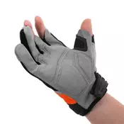 Handy 11143L SIGURNOSNE RUKAVICE S PODŠIVAČENOM ŠAKOM, 3 OTVORENA PRSTA L