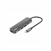 MS CABLE USB HUB C110, HDMI1.4+USB3.0+USB2.0+TYPE C 2.0+PD