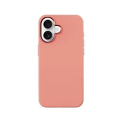 Epico silikonski ovitek za iPhone 16 z MagSafe - Peach Pink