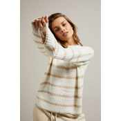 Marisse Womens Sweater Z-Sw-4543 Off White