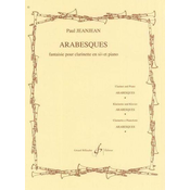 JEANJEAN:ARABESQUES CLARINETTE ET PIANO