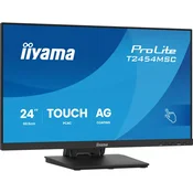 Iiyama Monitor T2454MSC-B3AG, 24, FHD IPS Touch, Crni