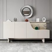 Komoda ORBIS 180x40 cm kremna/bežna