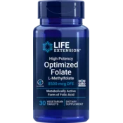 Life Extension - Visoko potentni optimizirani folat, 30 vegetarijanskih tablet