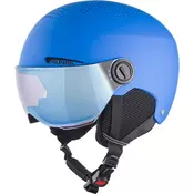 Alpina ZUPO VISOR, otroška smučarska čelada, modra 0-9229