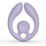 Svibe GIZI Duo Intimate Double Stimulator for Couples, Purple, Remote Control SVSNLGD-LI