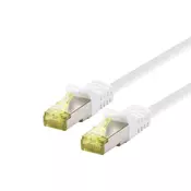 shumee LOGON PRO S/FTP Cat6A/26AWG/LSOH patch kabel 15 m bel 500MHz, TCR6ASS150WH
