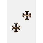 Tory Burch uhani ženski iz nerjavečega jekla emajl Icon