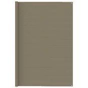 Tepih za šator 250 x 450 cm smede-sivi