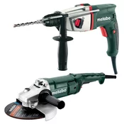 Metabo Kotni brusilnik, dleto kladivo - komplet 1
