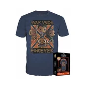 Majica Funko Pop! Tees Marvel Black Panther: Wakanda Forever - XL