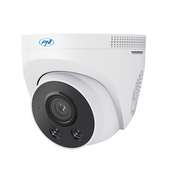 Videonadzorna kamera PNI IP505J POE, 5MP, dome, 2.8mm, za zunanjo uporabo, bela