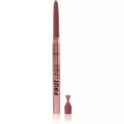 Makeup Revolution Pout Liner svinčnik za ustnice za povečanje volumna odtenek Doll Warm Nude 0.2 g