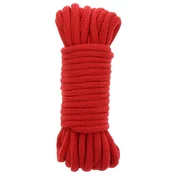 Hidden Desire Bondage Rope RED, 5 m