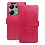 shumee Knjižna torbica Mezzo za Xiaomi Redmi Note 13 Pro 4G Dreamcatcher Magenta