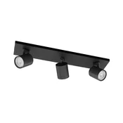 Philips - LED RGBW prigušiva spot svetiljka RUNNER 3xGU10/6,5W/230V crna