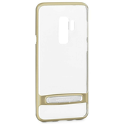 Mercury Dream Bumper - etui za Samsung Galaxy S9+ s kovinskim stojalom (zlat)