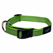 Rogz Ogrlica za pse Reflective Stiching HB06 L Fanbelt 20 mm L (Zelena)