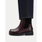 Gležnjarji Chelsea JENNY CEO-WS6770-08 Bordo rdeča